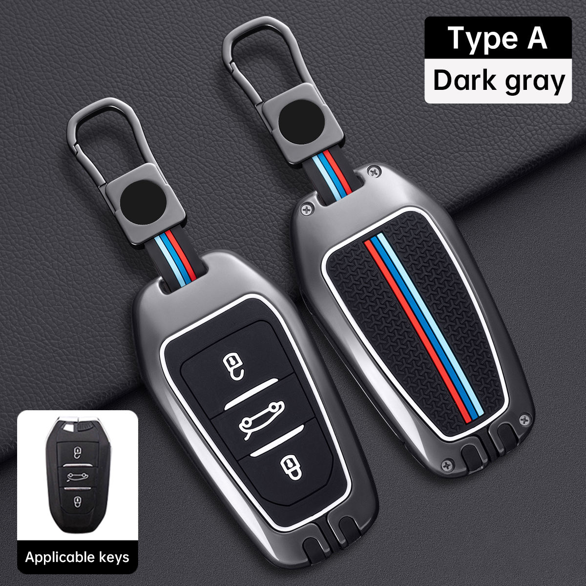 Type A-Gun color+metal buckle