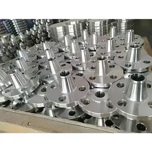 Flens las pantat tekanan tinggi flens baja karbon standar nasional flens Las diameter besar dengan leher - Product Image 1