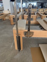 Appareil de Pilates en bois d'érable pour l'entraînement de l'équilibre à domicile, Cadillac Reformer, Studio de Pilates portable