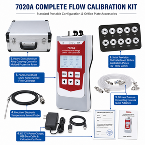 <span class=keywords><strong>Calibratore</strong></span> di Flusso Gas Portatile Multi-Range 7020A per Strumenti di Campionamento e Calibrazione per il Monitoraggio Ambientale - Product Image 5