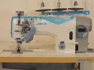 Máquina de Coser Jack 58750 de Segunda Mano de Alta Calidad, Computarizada, de Doble Aguja, Puntada Plana, Cuchilla <span class=keywords><strong>Recta</strong></span>, Puntada de Esquina Automática, en Existencia - Product Image 6