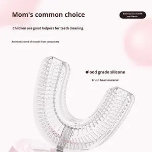 Spazzolino elettrico per bambini con setole morbide, impermeabile IPX7, divertente a forma di cartone animato per sorrisi sani - Product Image 4