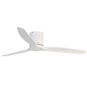 Ventilateur <span class=keywords><strong>de</strong></span> plafond classique 42 52 60'' 3 pales en bois véritable 20 cm <span class=keywords><strong>de</strong></span> haut Motif Hugger Montage encastré avec lumière et télécommande - Product Image 6