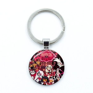 Porte-clés pendentif Anime Hell Inn, Hazbin Hotel, dessin animé, vente en gros - Product Image 3