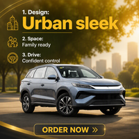 BYD Song Pro 2025 – Voiture Familiale Hybride 5 Places à Conduite Intelligente – Véhicule d'Exportation pour le Marché Africain