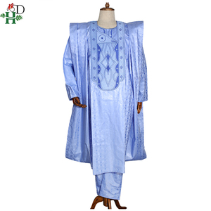 <span class=keywords><strong>Tenue</strong></span> <span class=keywords><strong>Traditionnelle</strong></span> <span class=keywords><strong>Africaine</strong></span> H & D : Ensemble Formel Bazin Riche Dashiki (Chemise, Pantalon, Robe) – Vêtements Africains <span class=keywords><strong>pour</strong></span> Hommes - Product Image 2