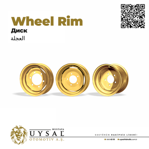 MUSTAFA UYSAL OTOMOTIV INC. Llanta de Remolque Agrícola de Alta Resistencia para Remolque de Tractor con 2 Años de Garantía, Alta Productividad - Product Image 2