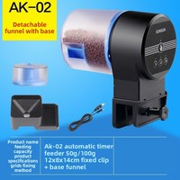 Nouvel Distributeur Automatique Intelligent de Nourriture pour Poissons - Distributeur de Nourriture Sèche avec Écran LCD et Minuteur pour Aquarium, Bassin à Koi, Poissons Rouges, Tortues - Contrôle à Distance Facile
