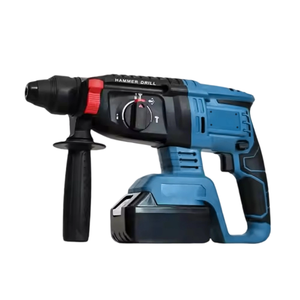 Outils électriques à batterie longue 20V 4in1Combo Set Perceuse et clé à chocs sans fil sans brosse et meuleuse d'angle et <span class=keywords><strong>marteau</strong></span> rotatif - Product Image 2