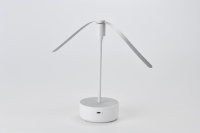 Multifunktionaler Wiederaufladbarer USB-Elektronischer LED-Fliegen- und Mückenschutz-Ventilator mit Nachtlicht für Innen-/Außen-/Terrassennutzung
