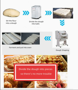 Bánh Mì làm bánh mì Máy Loaf dây chuyền sản xuất bánh mì điều kiện mới cho bánh mì nướng moulder bột moulder yêu cầu Sữa bột trứng - Product Image 3