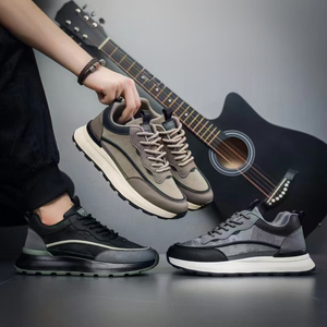 Venta directa al por mayor de los hombres corriendo ocio comodidad con cordones zapatilla de deporte para los hombres zapatos para caminar - Product Image 3