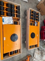 Chariot à roulettes pour machines de 6 tonnes, équipement de déplacement, chariot de chargement de marchandises