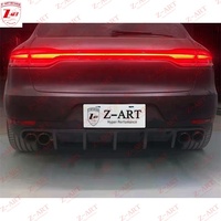 Kit carrosserie aérodynamique en fibre de carbone Z-ART, aileron arrière pour Porsche Macan 95B 2019, accessoires de tuning extérieur