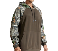 Sweat à capuche de chasse en molleton mélangé coton pour l'hiver, imperméable, qualité super fantastique, vêtement décontracté pour la chasse