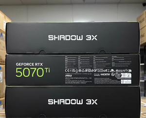 Nouvelle carte graphique M-SI SHADOW RTX 5070 Ti 16 Go GDDR7 3X OC Fan Gaming Workstation Desktop PCIe 4.0 RTX 5070 Ti - Product Image 4