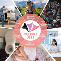 Vente flash : Urinoir en silicone pour femme, réutilisable, pour uriner debout après une chirurgie, pour le camping, les voyages en plein air