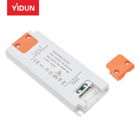 Controlador LED Triac Regulable Ultrafino con Certificación ETL, DC12V 24V, Suministro Individual de 6W 60W, Entrada 110-240VAC para Luz de Armario/Guardarropa