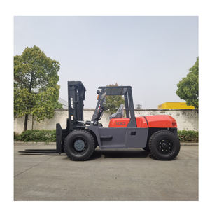 Carrello Elevatore Diesel 10T con Motore Giapponese ISUZU, Traslatore Laterale e Posizionatore Forche - <span class=keywords><strong>Prezzo</strong></span> Cina - Product Image 2