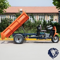 Tricycles motorisés à essence pour le transport de marchandises, mini-dumper diesel, tricycle de transport de marchandises 150-250 ch pour la construction, l'agriculture, l'exploitation minière et le transport