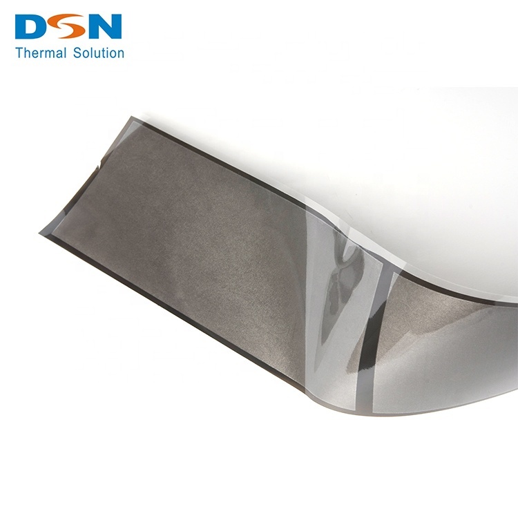 DSN5025 SERIES panasonic graphite thermal pad pgs sheet High Conductivity Carbon Artificial Graphite Sheet