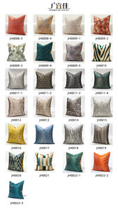 Christmas Decorative Luxury Style Gold <strong>Green</strong> Pattern Pillow Case Modern Jacquard <strong>Cushion</strong> <strong>Cover</strong> for Living Room - Product Image 6