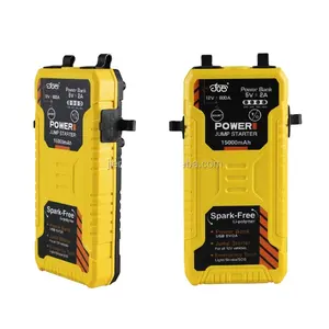 CE Phê Duyệt Xe Nhảy Khởi Động Ngân Hàng Điện 15000Mah Động Cơ Diesel 6.0L + Động Cơ Xăng 7.0L Nhảy Khởi Động