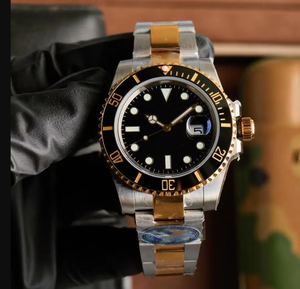 Top mecánico 41mm THB fábrica 904l acero ETA 3235 movimiento 126610 reloj de buceo verde cerámica bisel Hulk - Product Image 2