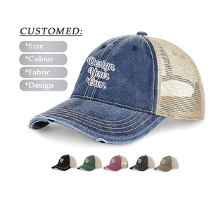 Gorro Trucker Personalizado de 6 Paneles, Estilo Vintage, Diseño Hip-Hop, con tu Logotipo, en Oferta - Product Image 1