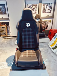 Housse de siège en cuir Nappa, ensemble complet, ajustement universel, housse de siège de voiture de luxe pour <span class=keywords><strong>Volkswagen</strong></span> GTI - Product Image 3