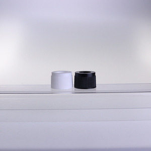 Tinh Glass Bottle Cap Không Lắp Ráp Đồng Bằng Đen Trắng 18 415 Cổ Dropper Cap Với Thủy Tinh Pipet - Product Image 2