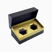 Boîtes rigides de luxe personnalisées à couvercle rabattable magnétique en forme de livre, emballage de coffret cadeau cosmétique haut de gamme, insert en mousse EVA, impression offset UV