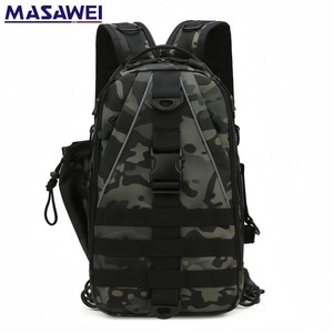 Masawei Tactical <b>Backpack</b> <b>Large</b> <b>Capacity</b> Camouflage Outdoor Sports <b>Backpack</b> Unisex - Product Image 1