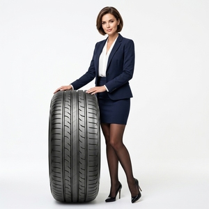 Pneu de voiture économique pour longs trajets, directement de l'usine, 215/60R16, composé de bande de roulement à haut kilométrage pour les propriétaires de flottes soucieux de leur coût - Product Image 1