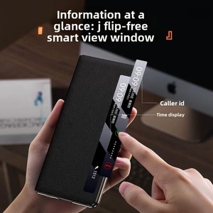 Funda de cuero con protección completa anticaídas para teléfono móvil Honor Magic V3, compatible con pantalla plegable. - Product Image 3
