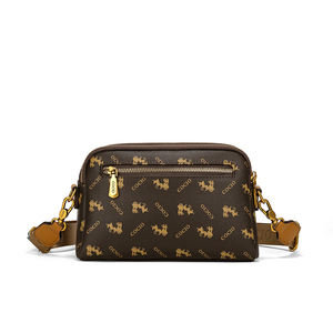 2025 nuevos bolsos cruzados de hombro de cuero de diseñador de lujo para mujer, monederos de moda, bolsos de moda estampados para mujer - Product Image 4