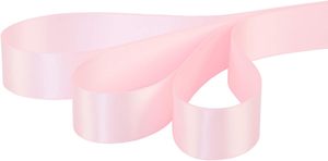 Ruban en satin double face 100% polyester écologique, 4 cm, rouge, rouleau de 100 yards, pour roses et artisanat - Product Image 3