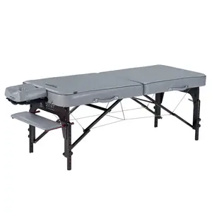 Master Massage 30" High Quality Light Weight Folding Wooden Portable Massage Table Massage Couch Tattoo table with Bolster