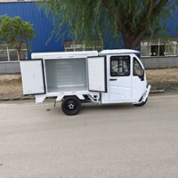 Diseño Estable de 3 Ruedas + Caja de Carga Reforzada = Seguridad y Durabilidad sin Compromisos para Entregas Diarias Motor de 50-100KW 30kWh
