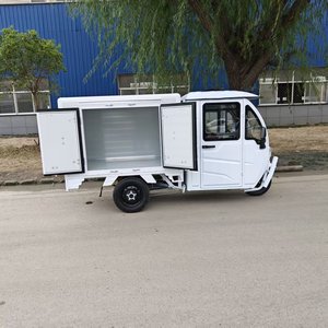 Diseño Estable de 3 Ruedas + Caja de Carga Reforzada = Seguridad y Durabilidad sin Compromisos para Entregas Diarias Motor de 50-100KW 30kWh - Product Image 5