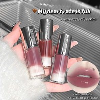 Gloss à lèvres transparent CAPPUVINI Berry Berry White Snow Crystal, gloss à lèvres miroir brillant, lèvres pulpeuses