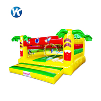 Château gonflable commercial à prix abordable en PVC, capacité 600 kg, garantie 3 ans, protection UV, ignifuge