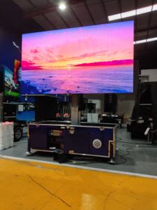 Écran LED pliable portable JCT PFC-8, pas de pixel P5, IP65, levage hydraulique, affichage couleur plein écran, intérieur/extérieur, panneau publicitaire - Product Image 5