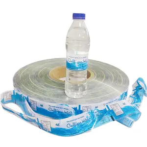 OPP/ BOPP Hot Melt Glue Label Opp Wrap Around Label for Plastic Mineral Water Bottles