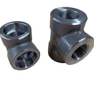 Acier au carbone ASTM A105 ASME B16.11 Classe de pression 6000 <span class=keywords><strong>1</strong></span>/<span class=keywords><strong>2</strong></span>\" NPT Extrémité filetée Égal Té standard ASME B1.20.<span class=keywords><strong>1</strong></span> - Product Image 4