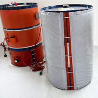 Pemanas Drum Silikon Listrik Industri 200l