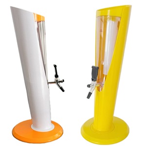 Dispensadores de Bebidas Portátiles Personalizados de Grado Alimenticio para Marcas de Cerveza Artesanal, Jarras de Cerveza Transparentes de Plástico de 3L, Jugo Refrigerado - Product Image 2