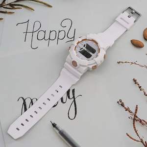 男性用スポーツデジタル時計ユニバーサルシリコン学生腕時計おしゃれGA2100 GM2100 GA100モデル男性用女性 - Product Image 5