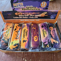Jouet Squishy en PU en forme de beurre pour Halloween, à remontée lente, anti-stress, doux, jouets de décompression, cadeaux pour la fête d'Halloween
