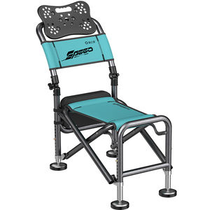 Silla <span class=keywords><strong>de</strong></span> Pesca <span class=keywords><strong>Multifuncional</strong></span> Integrada con Orificios para Sombrilla y Soporte para Cebo <span class=keywords><strong>de</strong></span> Pesca para <span class=keywords><strong>Banco</strong></span> <span class=keywords><strong>de</strong></span> Pesca - Product Image 2